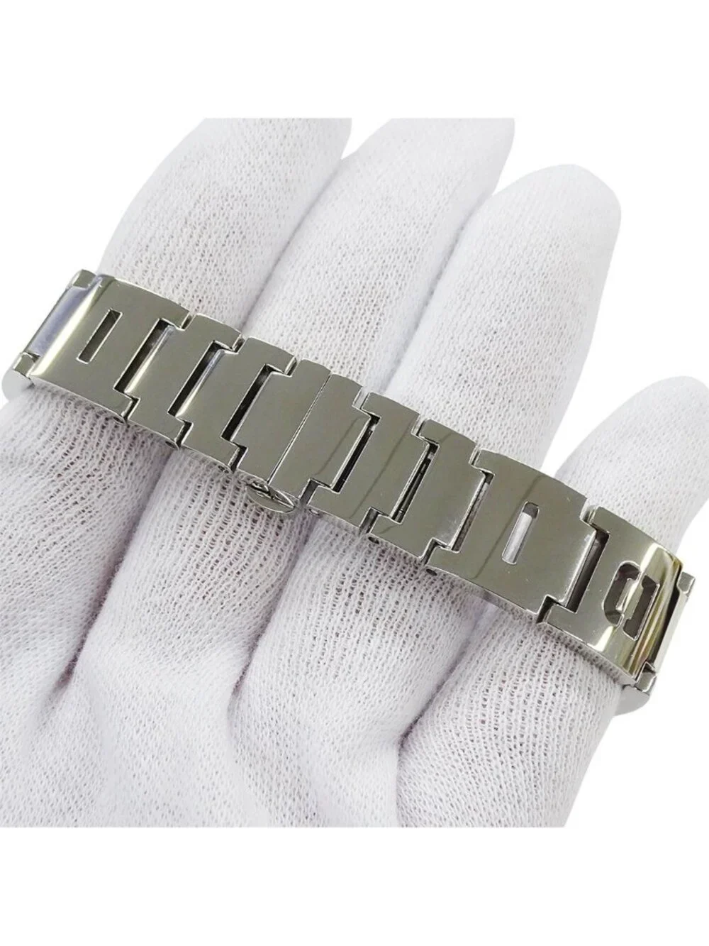 Fendi Watch Orologi Quartz Stainless Steel Silver Black